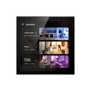 4-Gang smart wall switch & Scene Panel 2 in 1 (CN santadard wall based)
