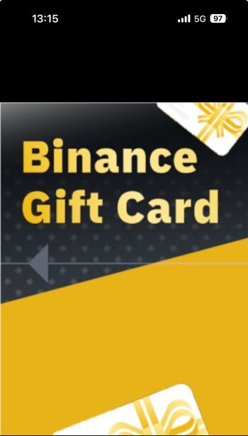Binance Gift Card USDT Crypto